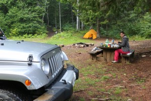 Camping am Lac du Sourd